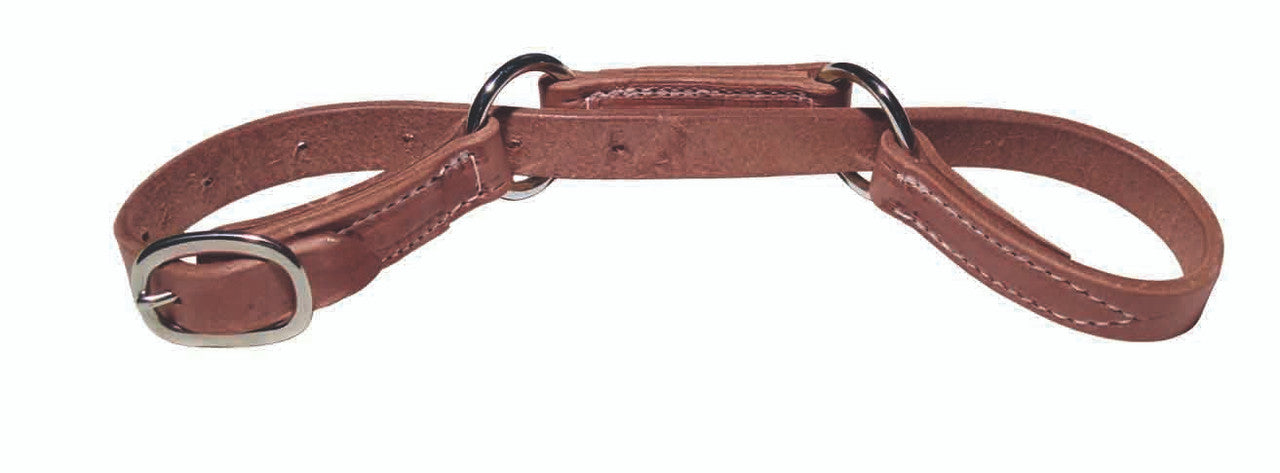 Berlin Custom Leather Figure Eight Hobble 1 inch Herman Oak Harness Leather H3020