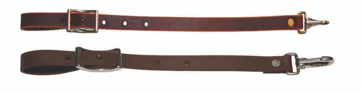 B6013 Berlin Leather Connector Strap with Stainless Steel Hardware