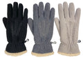 Basic Addition Fleece Glove with Sherpa Trim 17-970