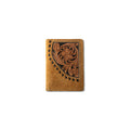 Ariat Mens Roughout Trifold Wallet Tan Floral A3565108