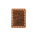 Men's Tooled Floral Bifold Wallet N500045308