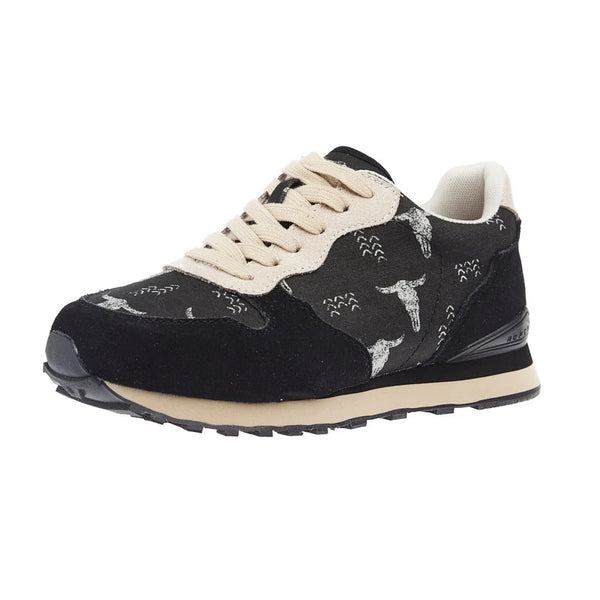 ROPER WOMEN'S BLACK SUEDE SHOES 09-021-1797-3707