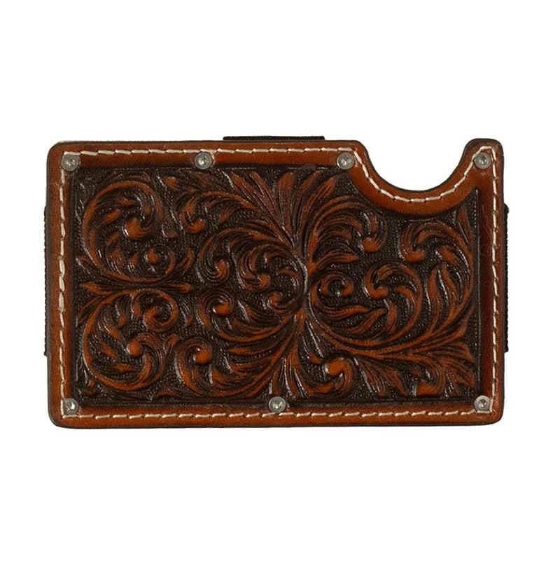 3D WESTERN MEN`S LEATHER EMBOSSED WALLET D250015202