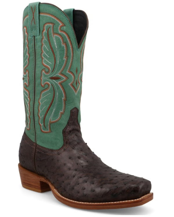 TWISTED X MEN'S RESERVE EXOTIC FULL QUILL OSTRICH MXPL004