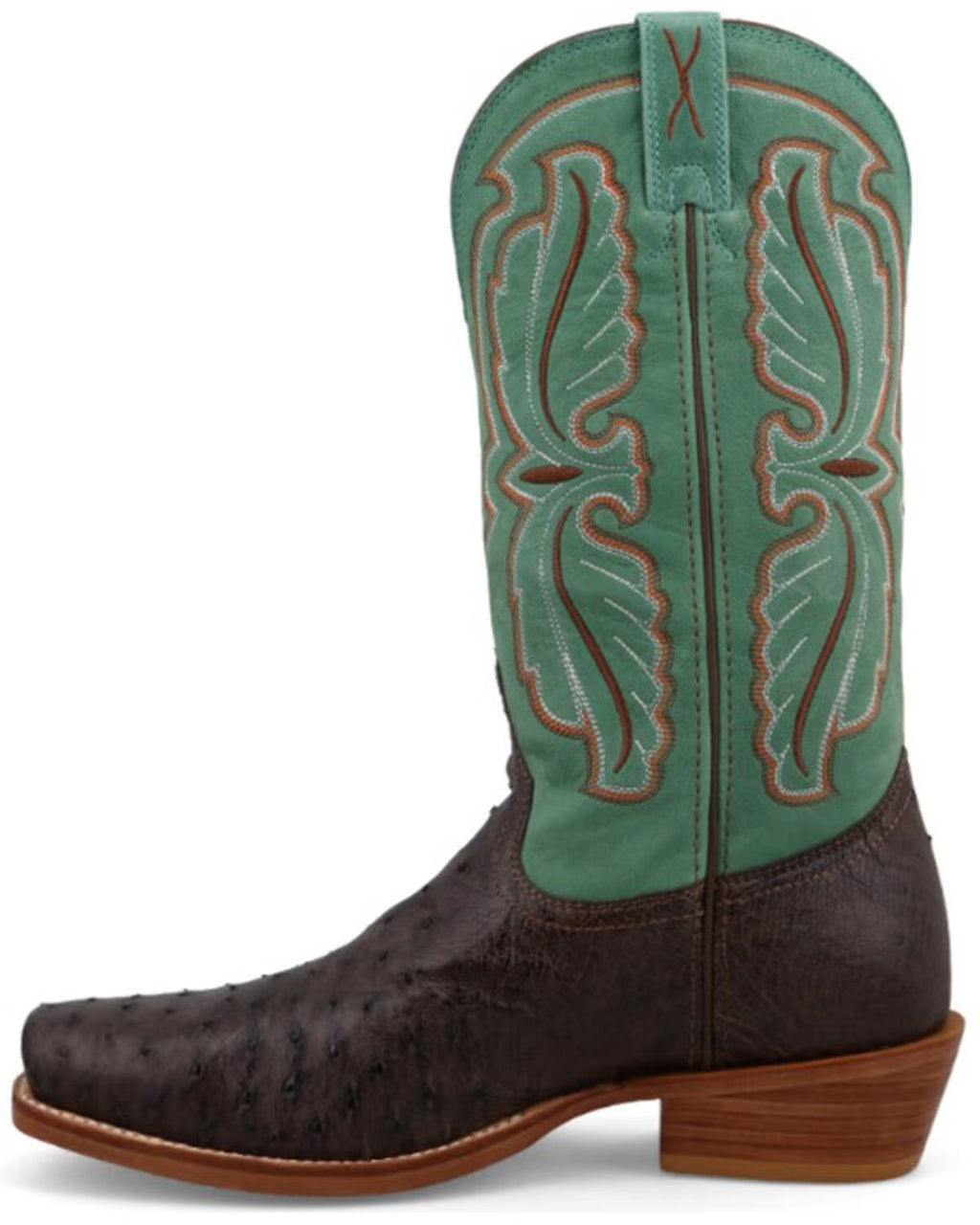 TWISTED X MEN'S RESERVE EXOTIC FULL QUILL OSTRICH MXPL004