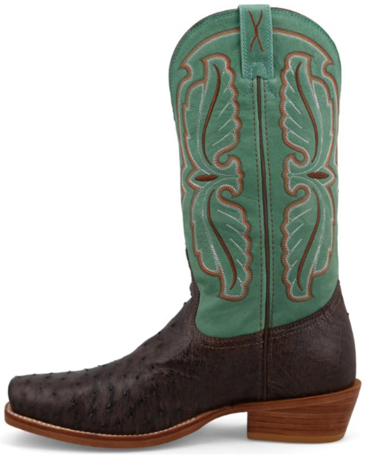 TWISTED X MEN'S RESERVE EXOTIC FULL QUILL OSTRICH MXPL004