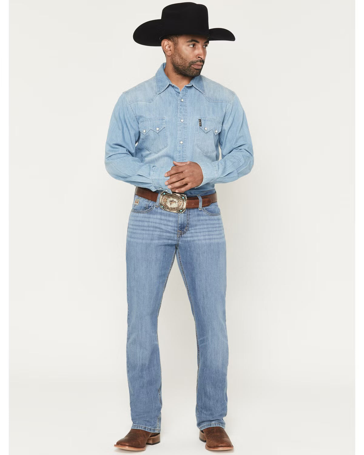 CINCH MEN'S IAN SLIM BOOTCUt STRETCH DENIM JEANS MB30936001