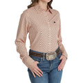 Cinch Women's Peach Print ArenaFlex Shirt MSW9164270