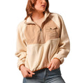KIMES RANCH WOMEN'S NATURAL INDIE PULLOVER