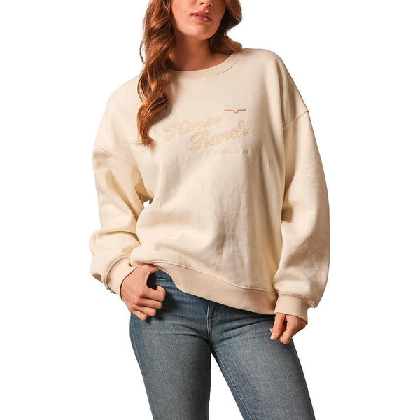 KIMES RANCH WOMEN'S NATURAL SOLANA CREW NECK