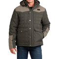 CINCH MEN'S GREEN QUILTED BARN COAT MWJ1951001