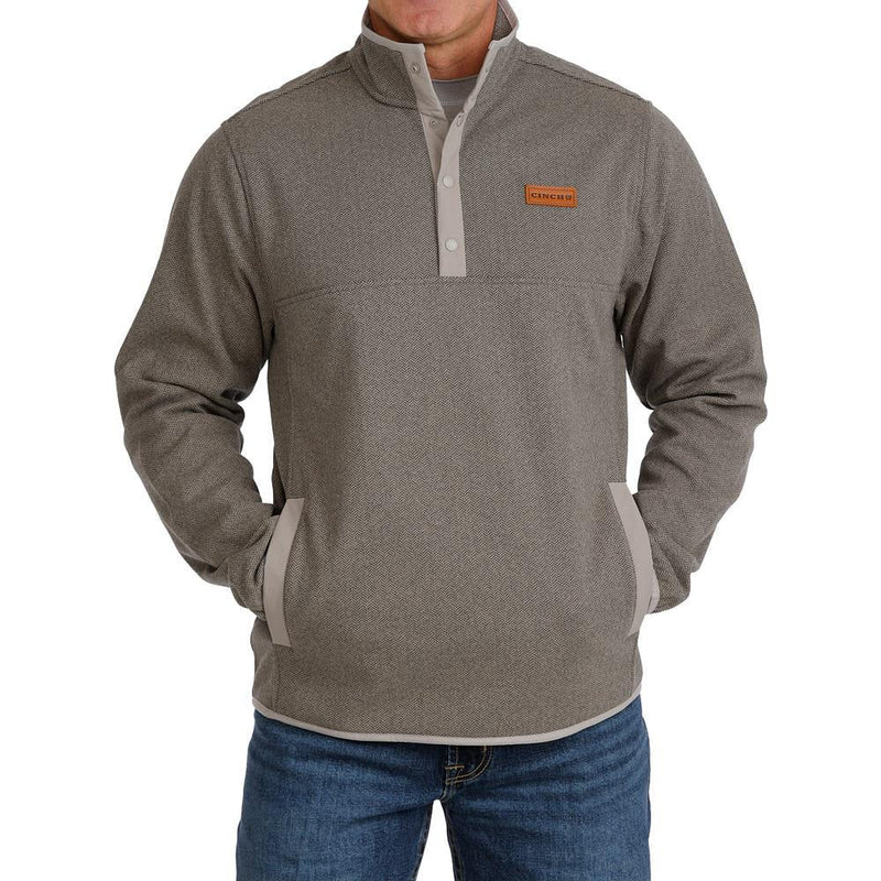 CINCH MEN'S GREY PULLOVER MWK1534012