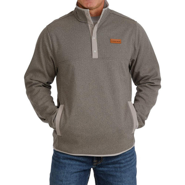 CINCH MEN'S GREY PULLOVER MWK1534012