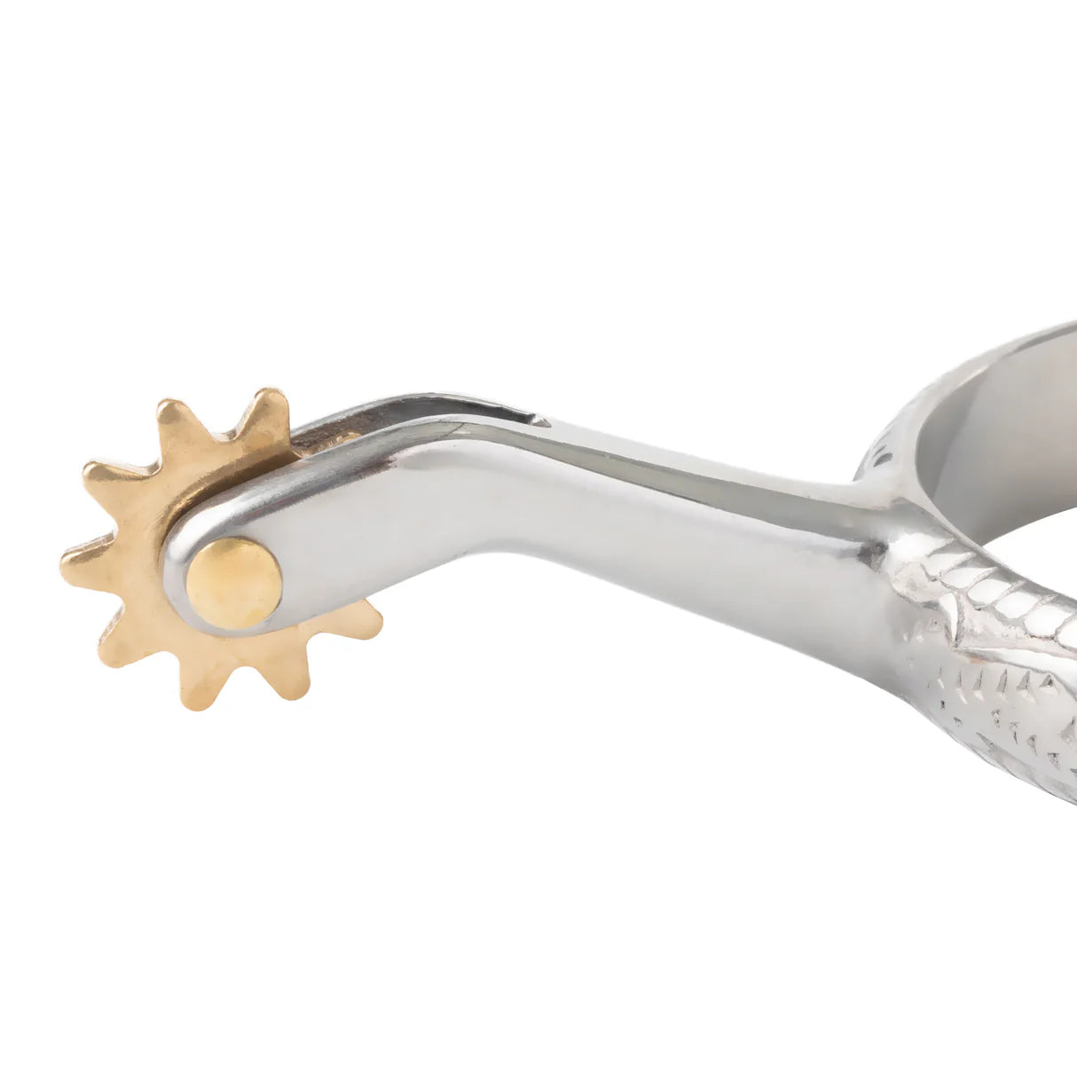 Ladies Roping Spurs with Engraved Band 25-8318