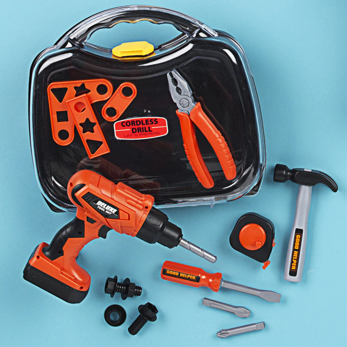 M&F Bigtime Barnyard Toy Drill Tool Set 5100020