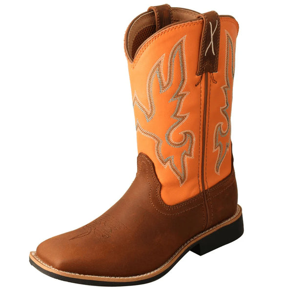 Twisted X Kid's Top Hand Boot - Youth Western Cowboy Boots YTH0018