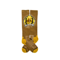 LUCKY CHUCK SOCKS LUCKY BUCKING COWGIRL TAN  LC12-12183