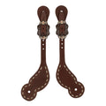 Buckstitch Spur Straps, Oiled Hermann Oak® 30205-50-20