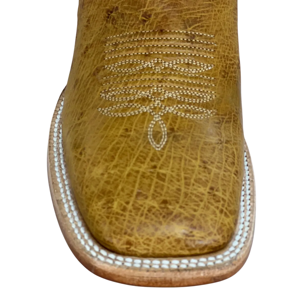 R. WATSON MEN'S ANTIQUE SADDLE SMOOTH OSTRICH RW5008-2