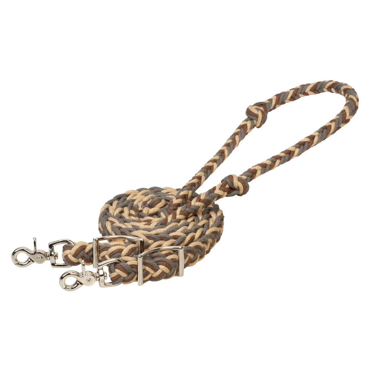 EcoLuxe™ Bamboo Flat Barrel Reins 35325-12-08-115