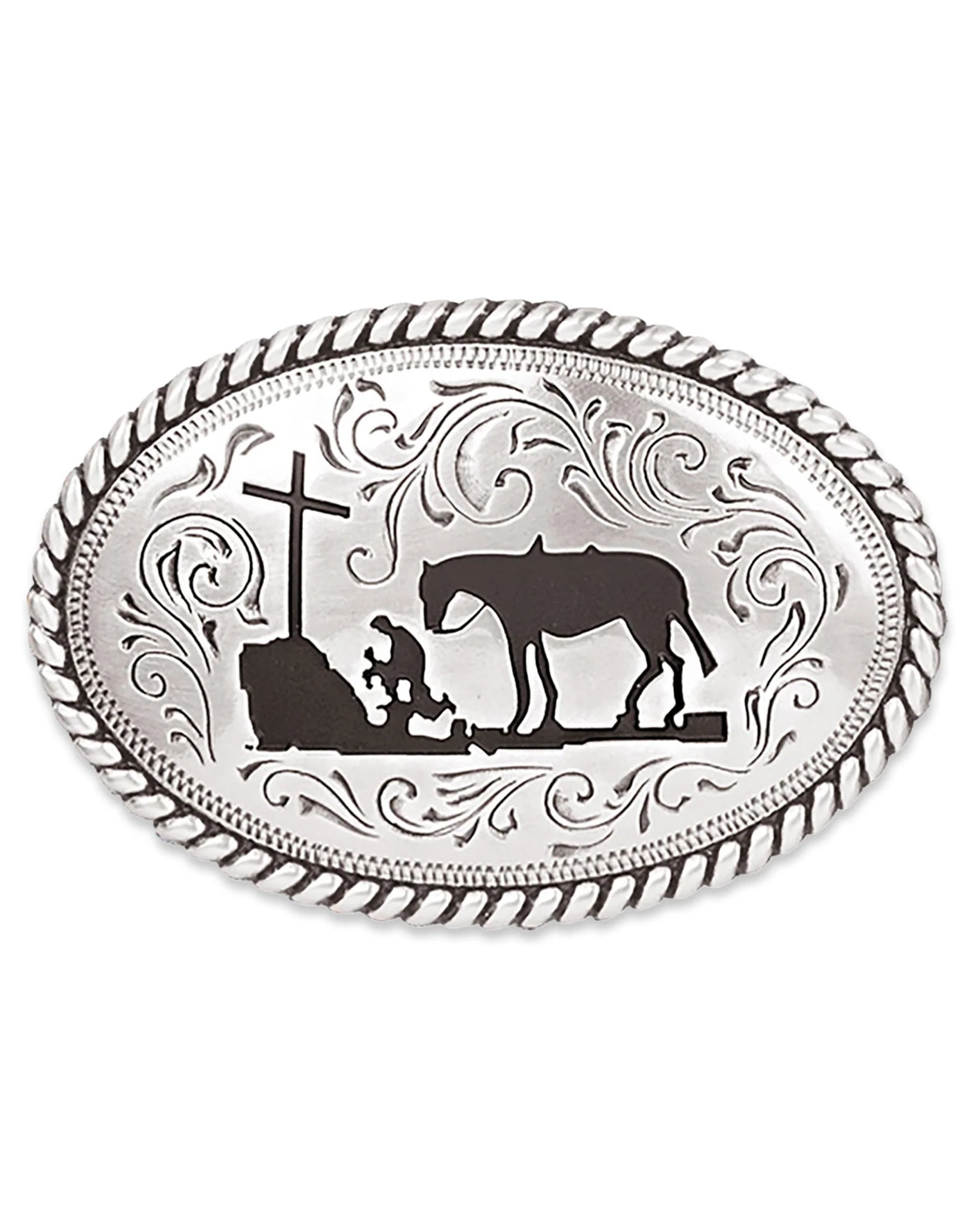 Kids' Cowboy Prayer Buckle 37382