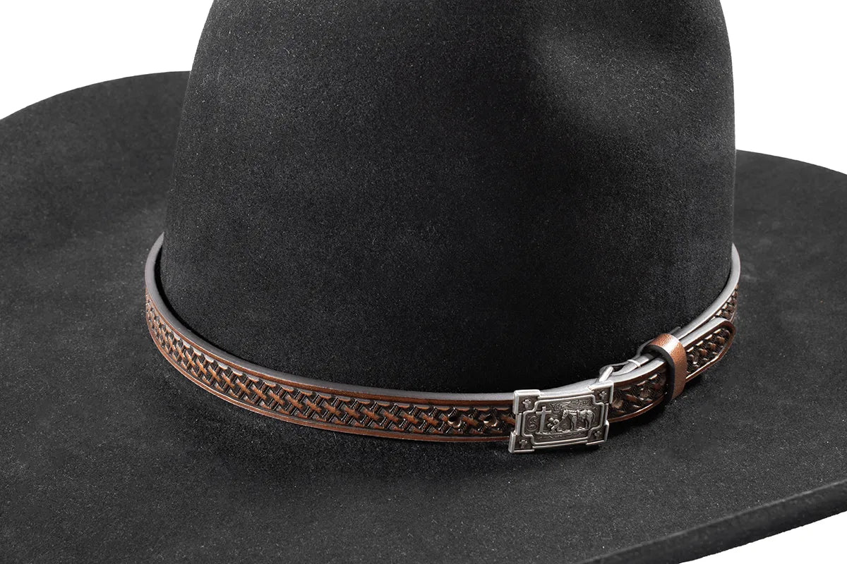 BASKET WEAVE HAT BAND D740003702