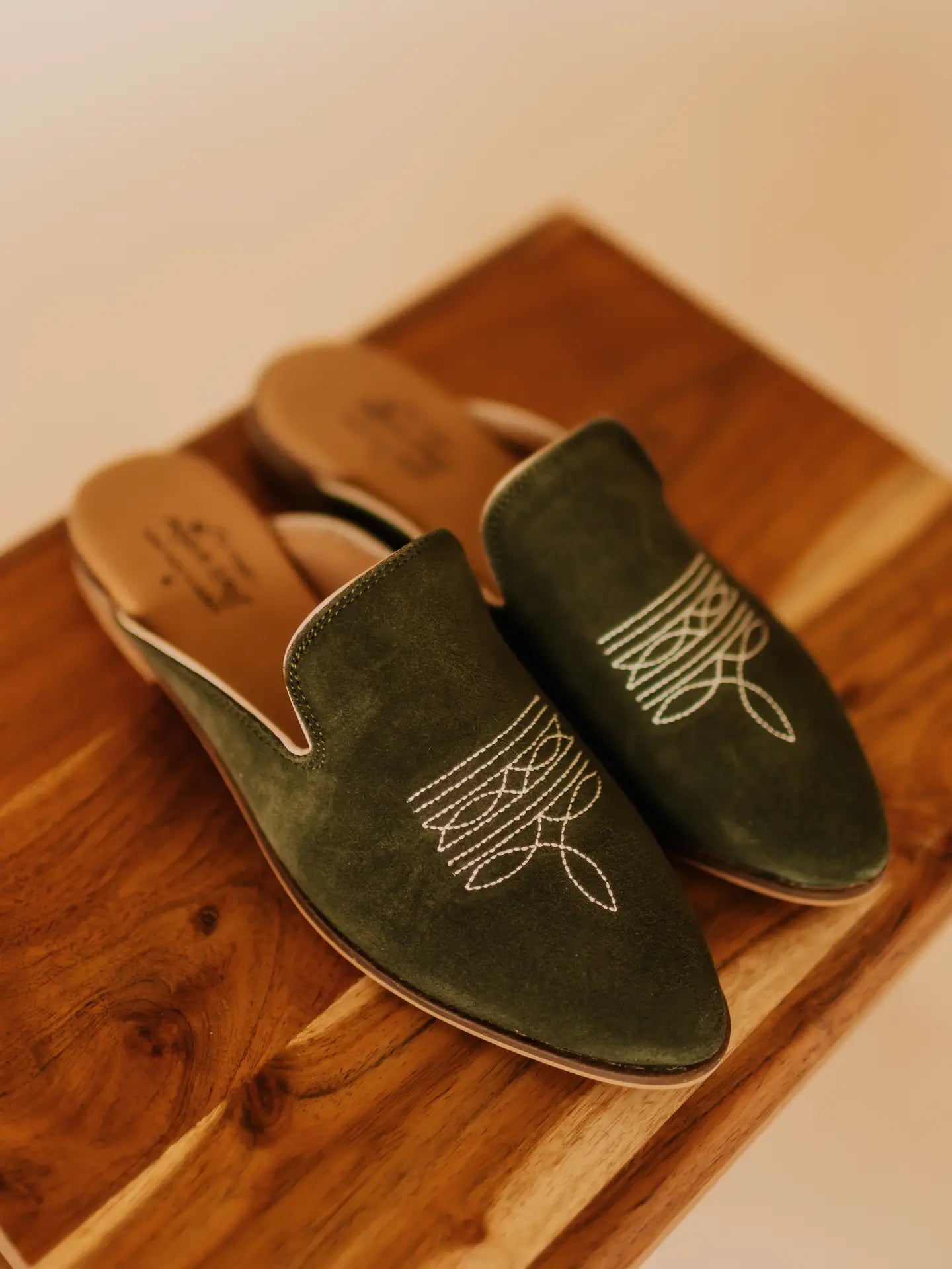 Adaire Mule Olive Green