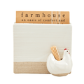 FARM NAPKIN TOOTHPICK HOLDER 40080040