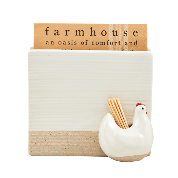 FARM NAPKIN TOOTHPICK HOLDER 40080040