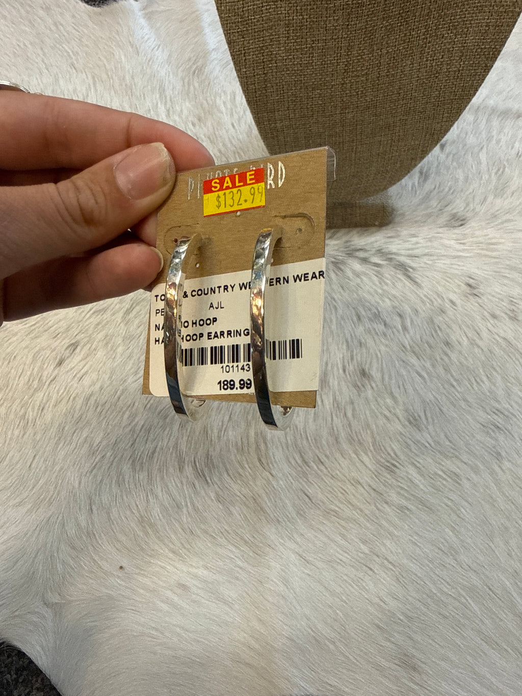 Navajo Hoop earrings 101143
