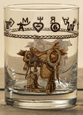 Boots & saddle glass set of 4, 354