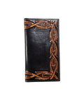NOCONA TOOLED SCROLL RODEO WALLET N500049401
