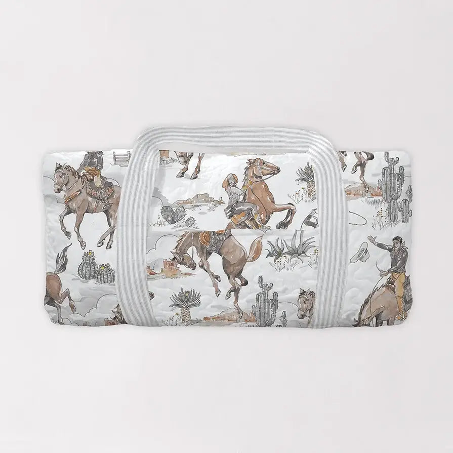 Birdie Neutral Weekender Duffle Bag