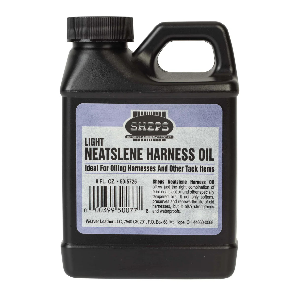 50-5725 Sheps Neatslene Harness Light Oil 8 oz