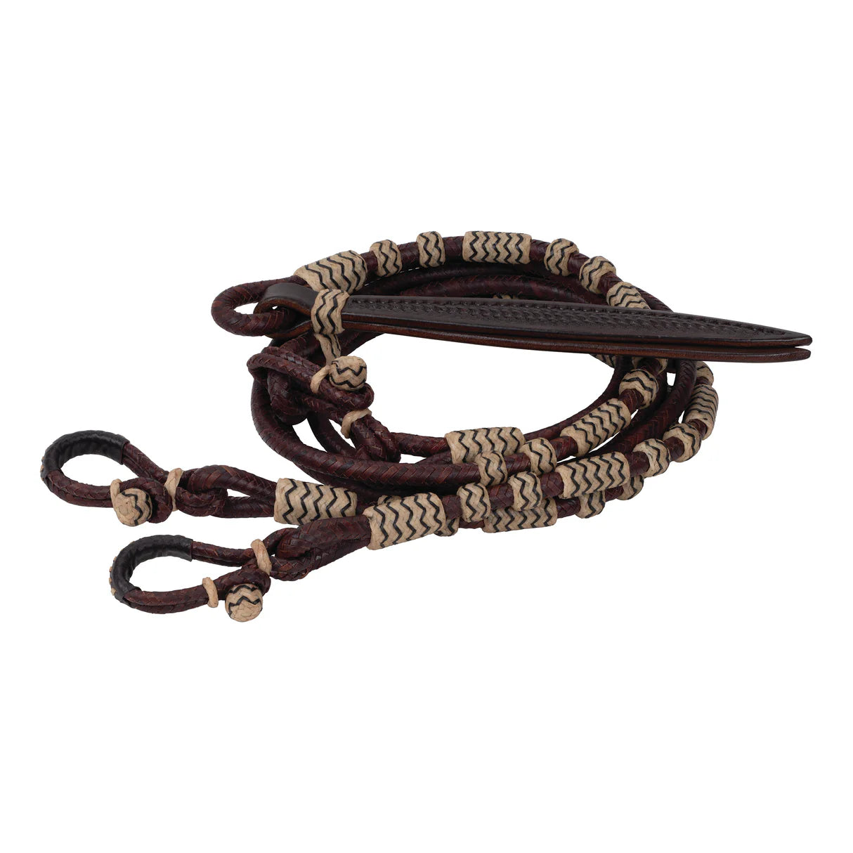 Braided Romal Reins, 3/8" x 7-1/2   50450-13-01