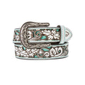 ARIAT FLORAL FILIGREE BELT  A1309533