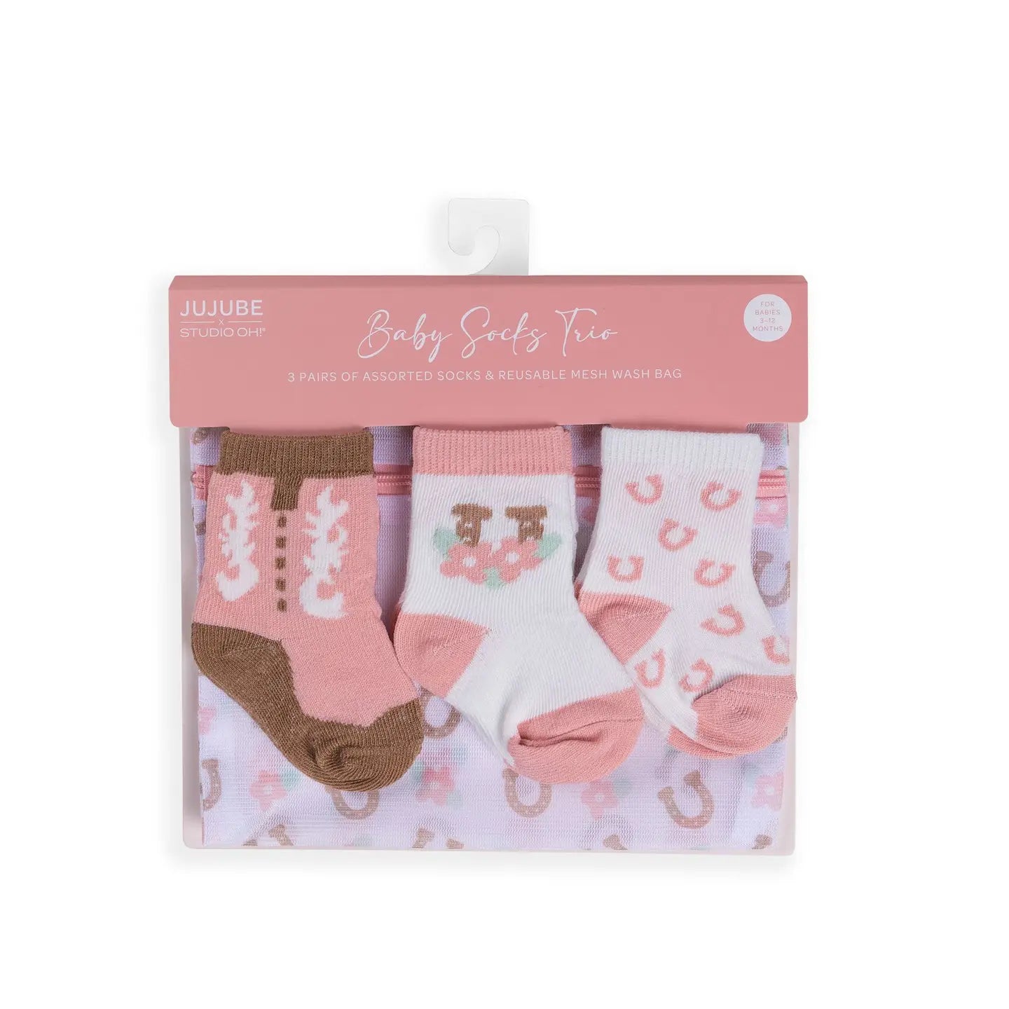 Baby Socks Trio Bloomin' Boot JF32025BBT