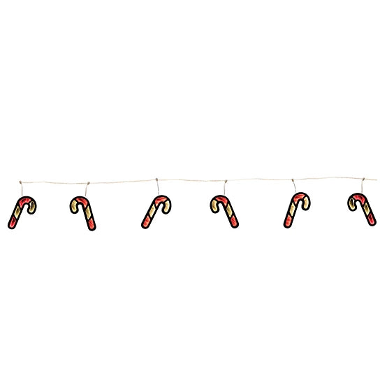 Candy Cane Ekkolight Garland 68 in.  94377