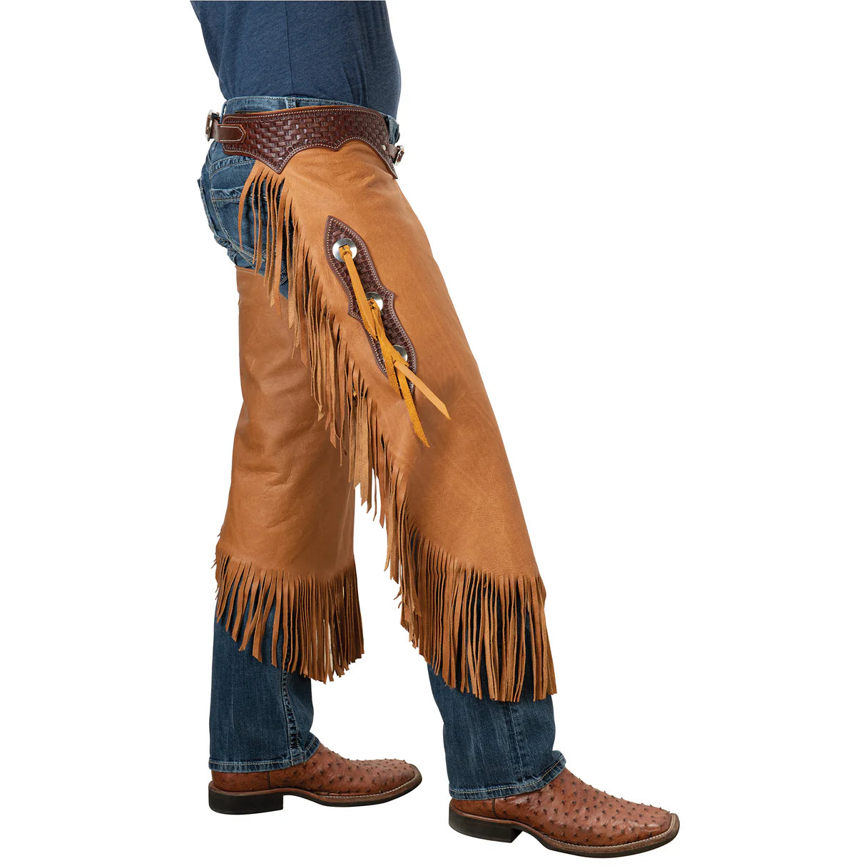 Chinks with Basketweave Yoke Set  65-3703