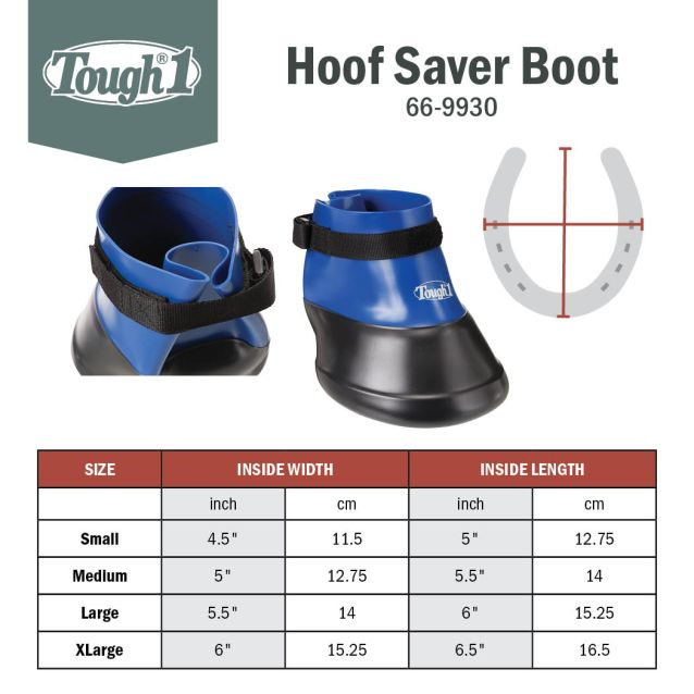 TOUGH1 HOOF SAVER BOOT 66-9931-4