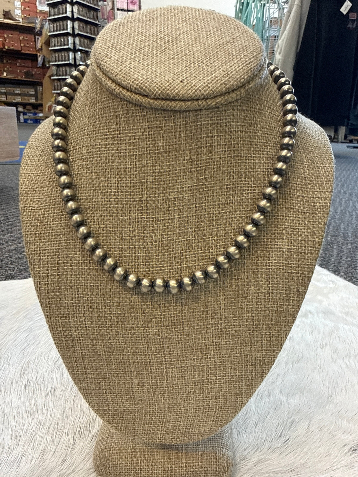 7mm 16” Navajo Pearls 095407