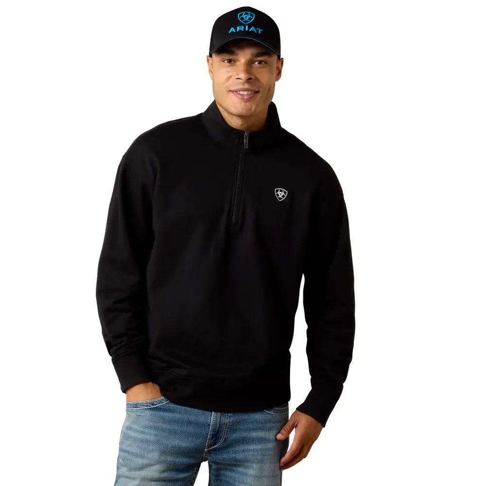 Ariat Men's Holiday 1/4 Zip Sweatshirt 10085374