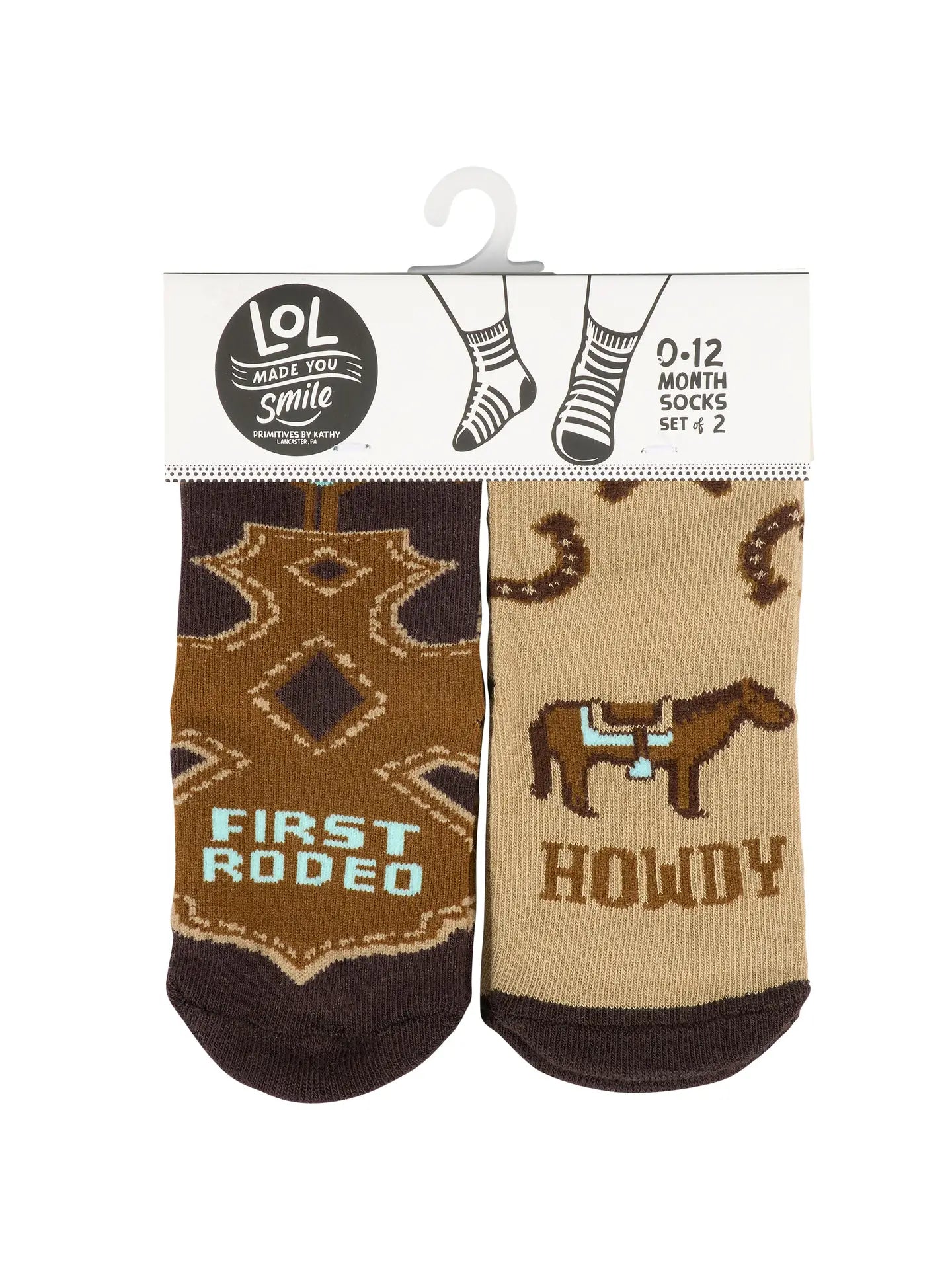 122375 Howdy Baby Sock Set