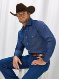 COWBOY CUT® RIGID DENIM LONG SLEEVE WESTERN WORK SHIRT 70137MW