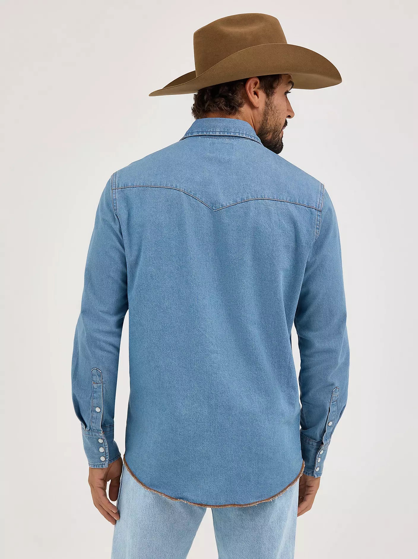 COWBOY CUT® LONG SLEEVE WESTERN SNAP DENIM WORKSHIRT 70127SW