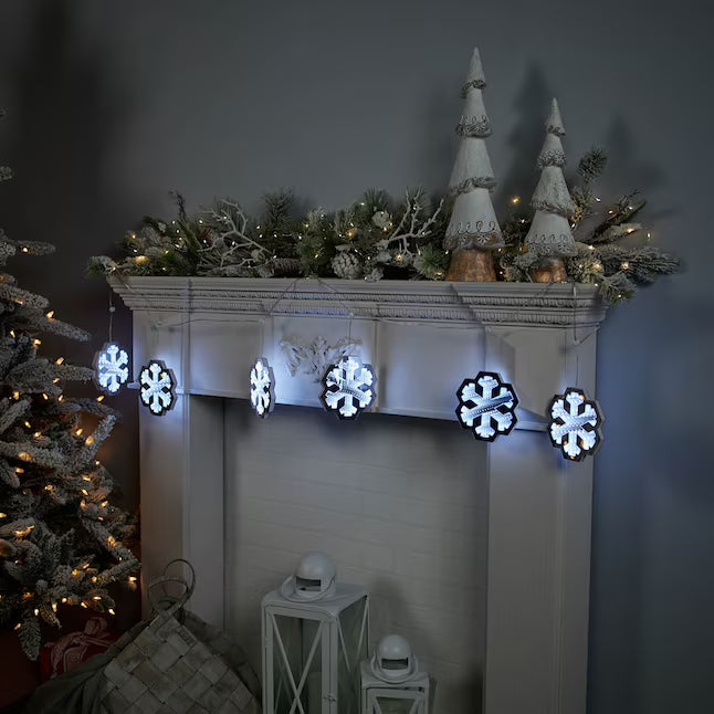 Ekkolight Snowflake Garland 94496