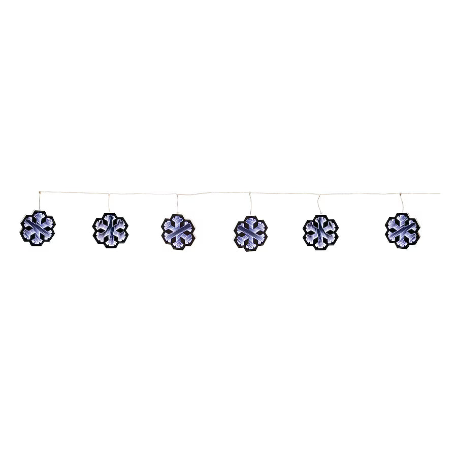 Ekkolight Snowflake Garland 94496