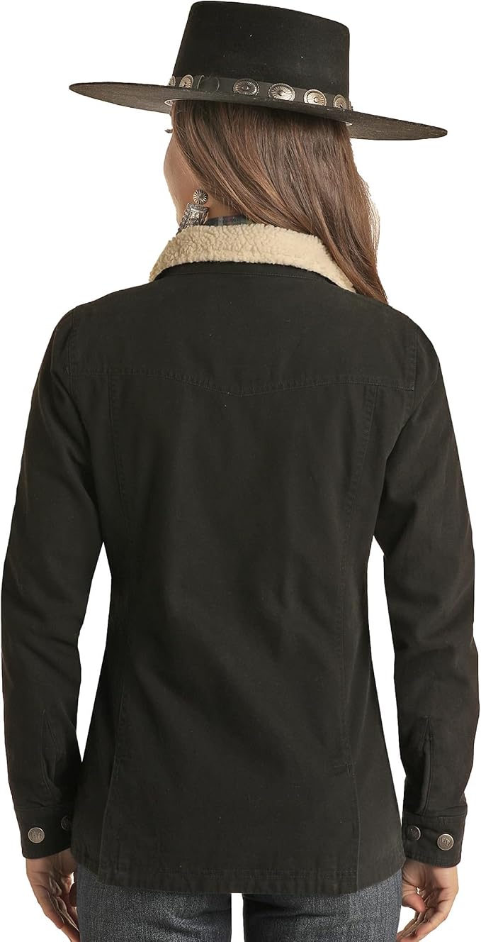 Rock & Roll Denim Canvas Jacket DW92C01835