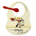 A1576 Fresh & Messy Silicone Bib & Spoon Set | Howdy Cowgirl