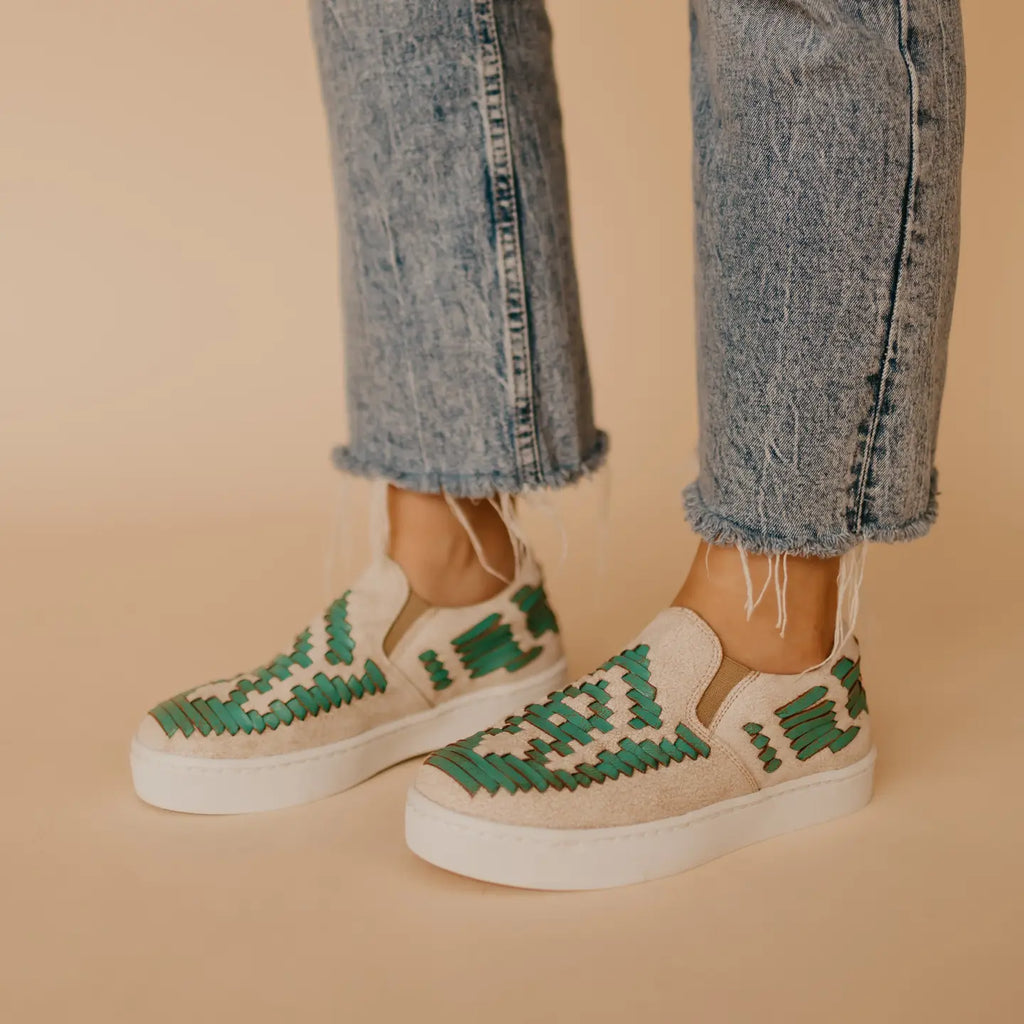 Dakota Western Tennis Shoe in Turquoise